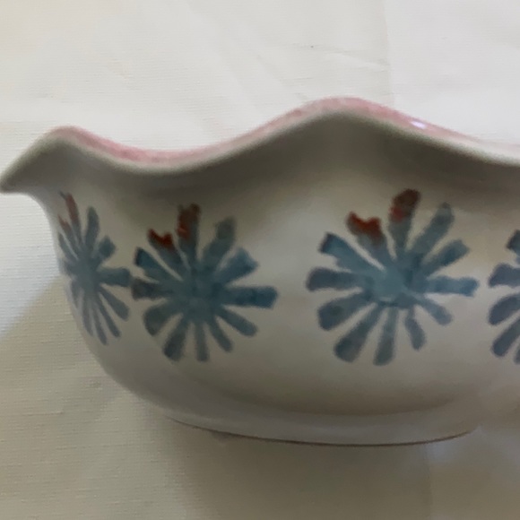 Italica ARS Hand Painted Floral Bowl Made in Italy. - Picture 2 of 6